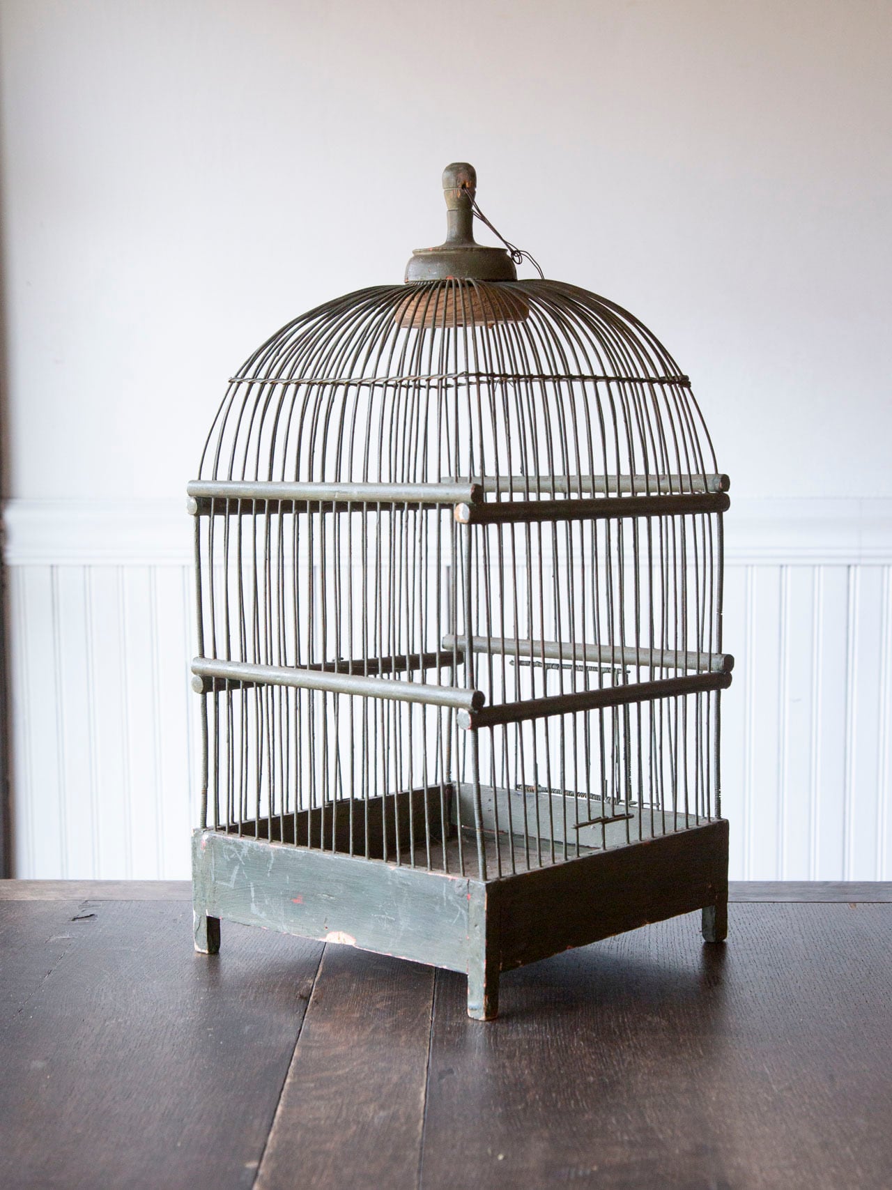 ベルギーの鳥かご<ヨーロッパ古道具・ベルギー・店舗什器・撮影小道具>