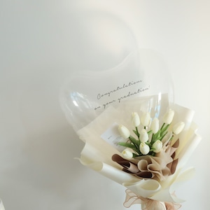 Heart balloon bouquet-Tulips-【全2色】