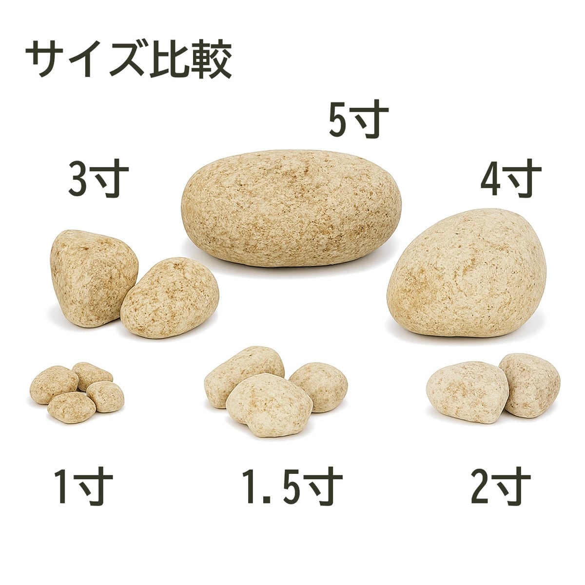 ただの石 天然石 ゴロタ石 18kg 庭石 ロックガーデン 外構 花壇アクセント