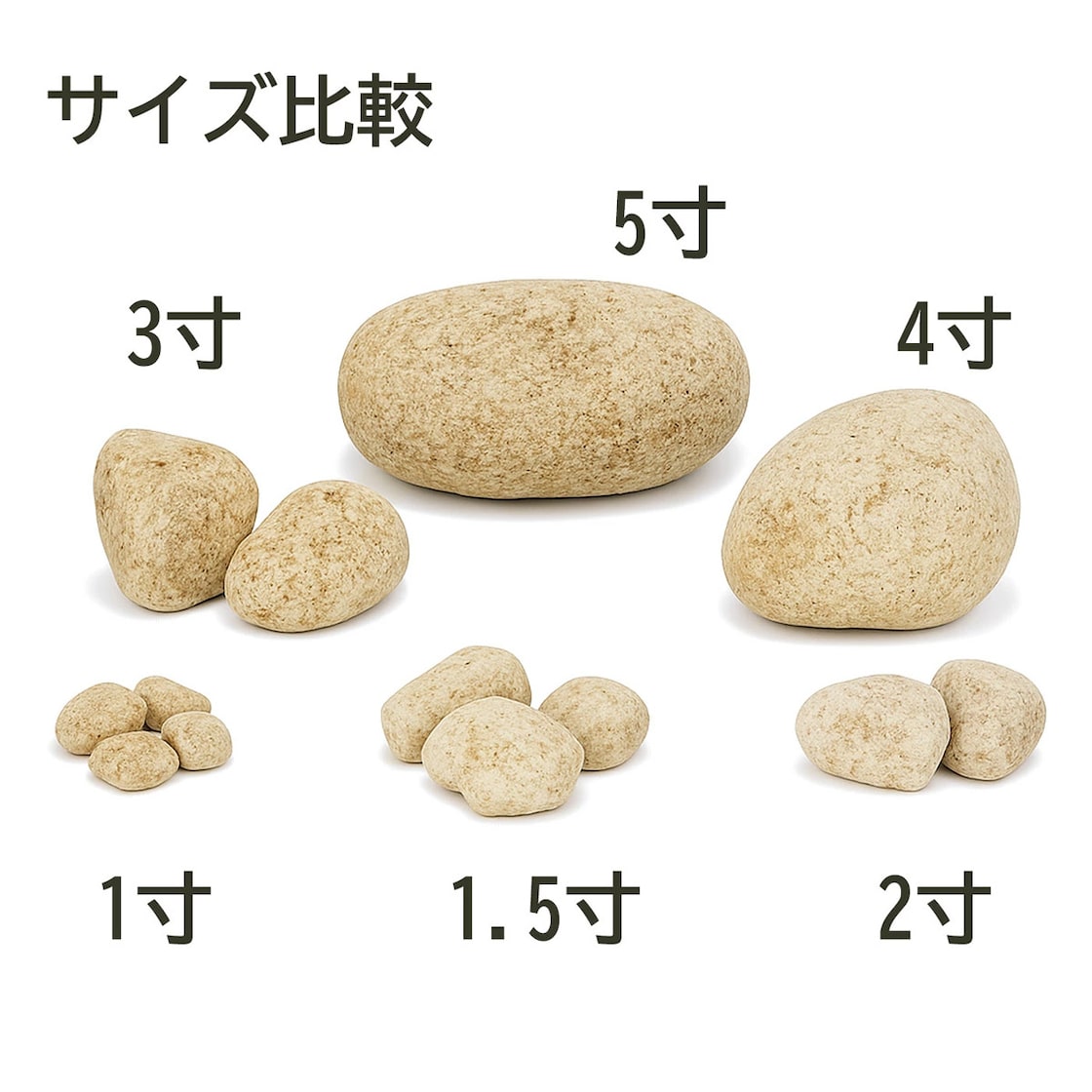 天然石 ゴロタ石 18kg 庭石 ロックガーデン 外構 花壇アクセント 