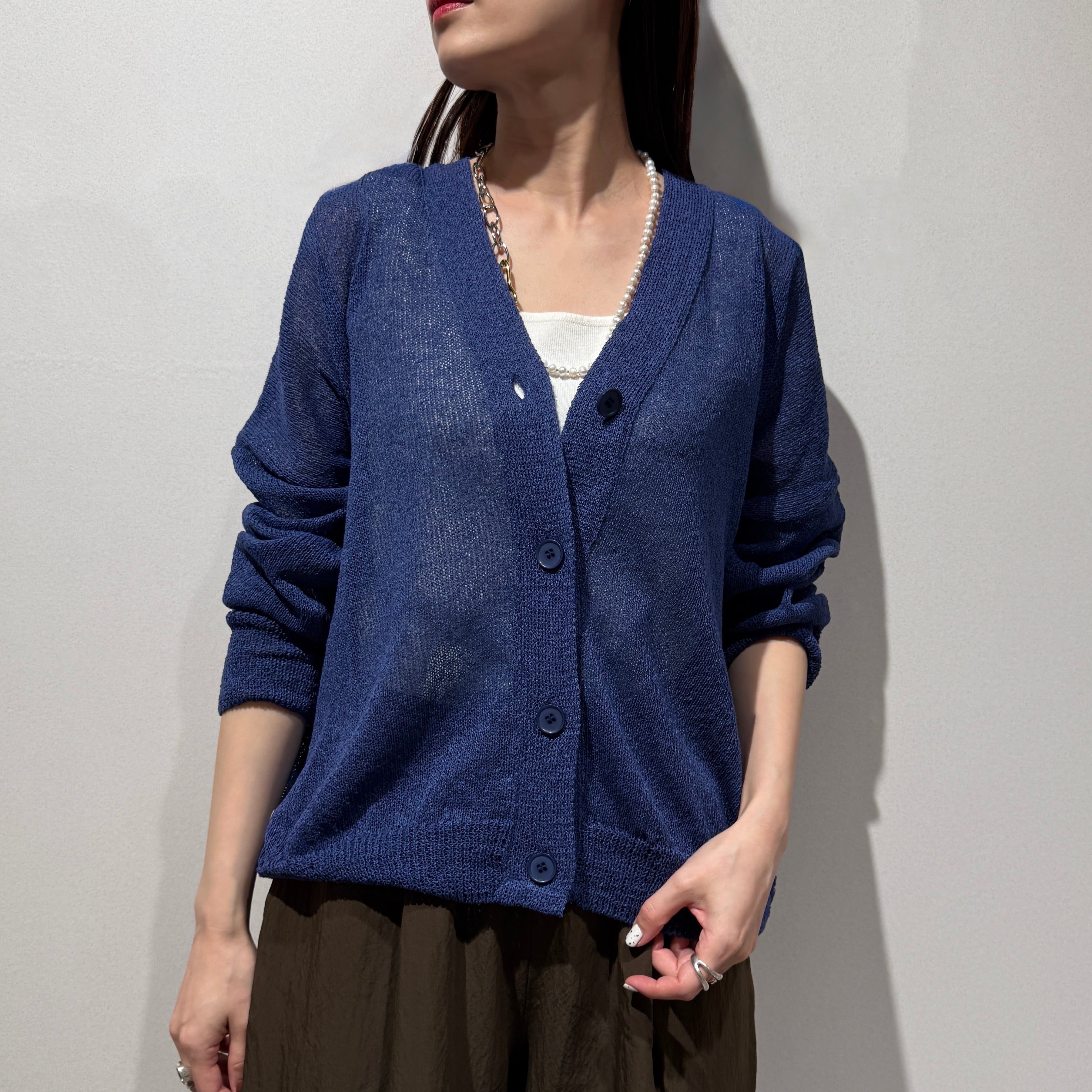 ツムギライトカーディガン