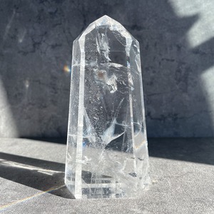 【高品質】ミナスジェライス産クリアクォーツ タワー06◇Clear Quartz◇ 天然石・鉱石・パワーストーン