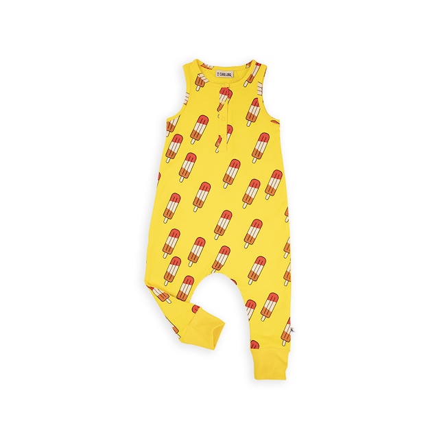 【24SS】カーラインク(CARLIJNQ) Popsicle-jumpsuit  ロンパース　アイスクリーム