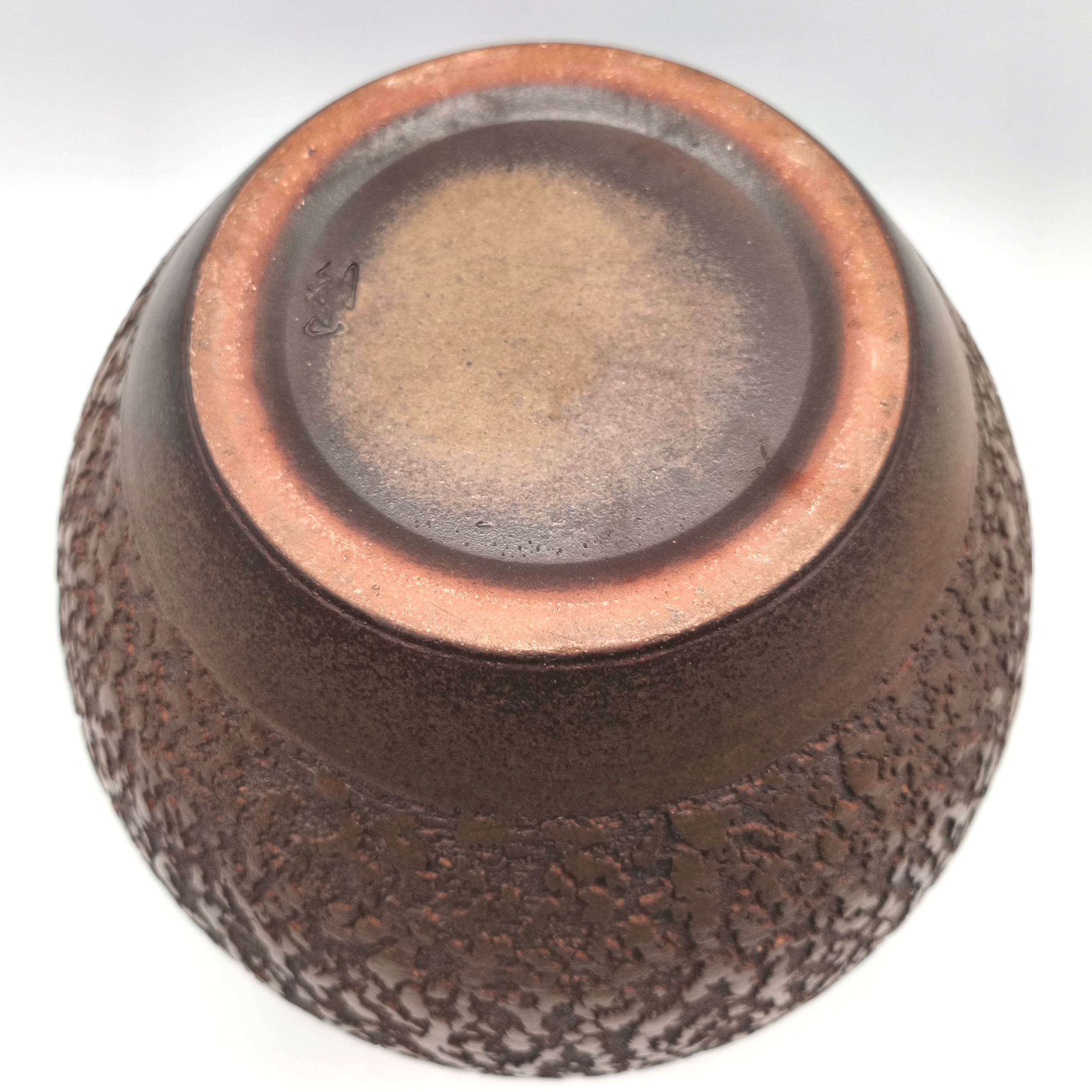 信楽焼・利山・花器・花瓶・フラワーベース・No.260312-52・梱包サイズ