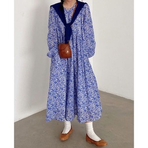 Retro Floral One-piece 501322