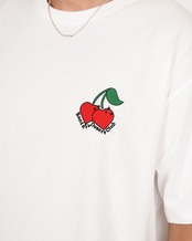 【#Re:room】HEART CHERRY EMBROIDERY T-SHIRTS［REC854］