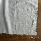 【3m以上専用/レターPプラスまたは宅急便】継ぐ布 No.01|暮らしになじむ白のシングルガーゼ 135cm
