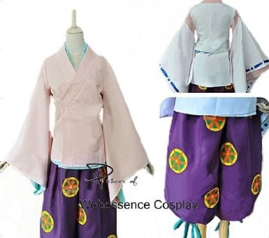 K2577 鬼灯の冷徹 源義経/ 牛若丸狩衣 風 コスプレ衣装 cosplay