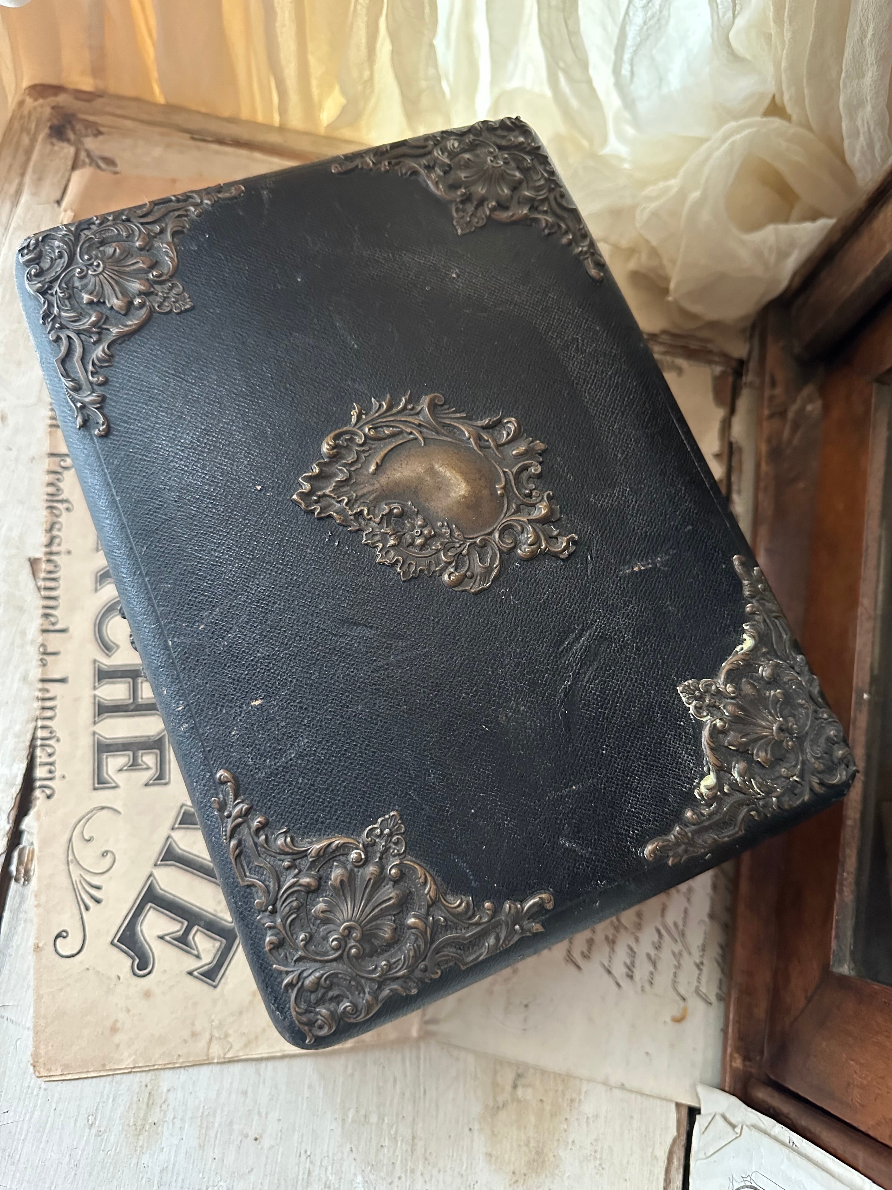 19世紀ジュエリーボックス 宝石箱 裁縫箱 | Brocante de La 19世紀ジュエリーボックス 宝石箱 裁縫箱 | Brocante de La