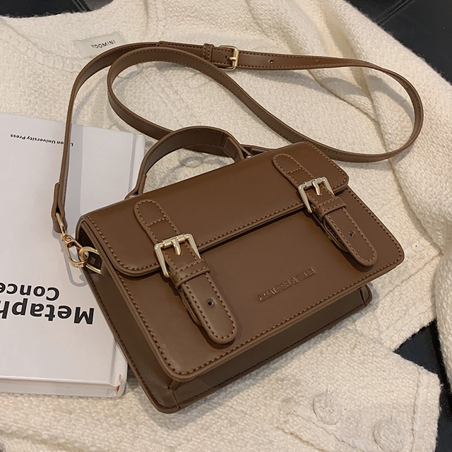 スタンダードオータムウィンター レトロ 秋物 冬物 スクウェア メッセンジャーバッグ Tiancai_Wing_Bag72445434732