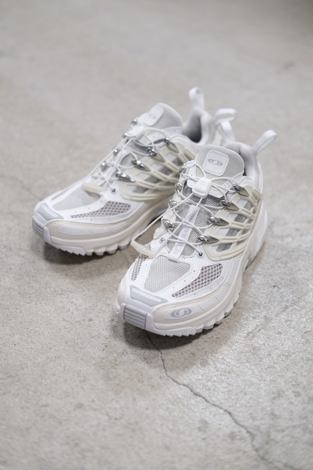 【salomon】ACS PRO -White/Vanilla Ice/Lunar Rock-
