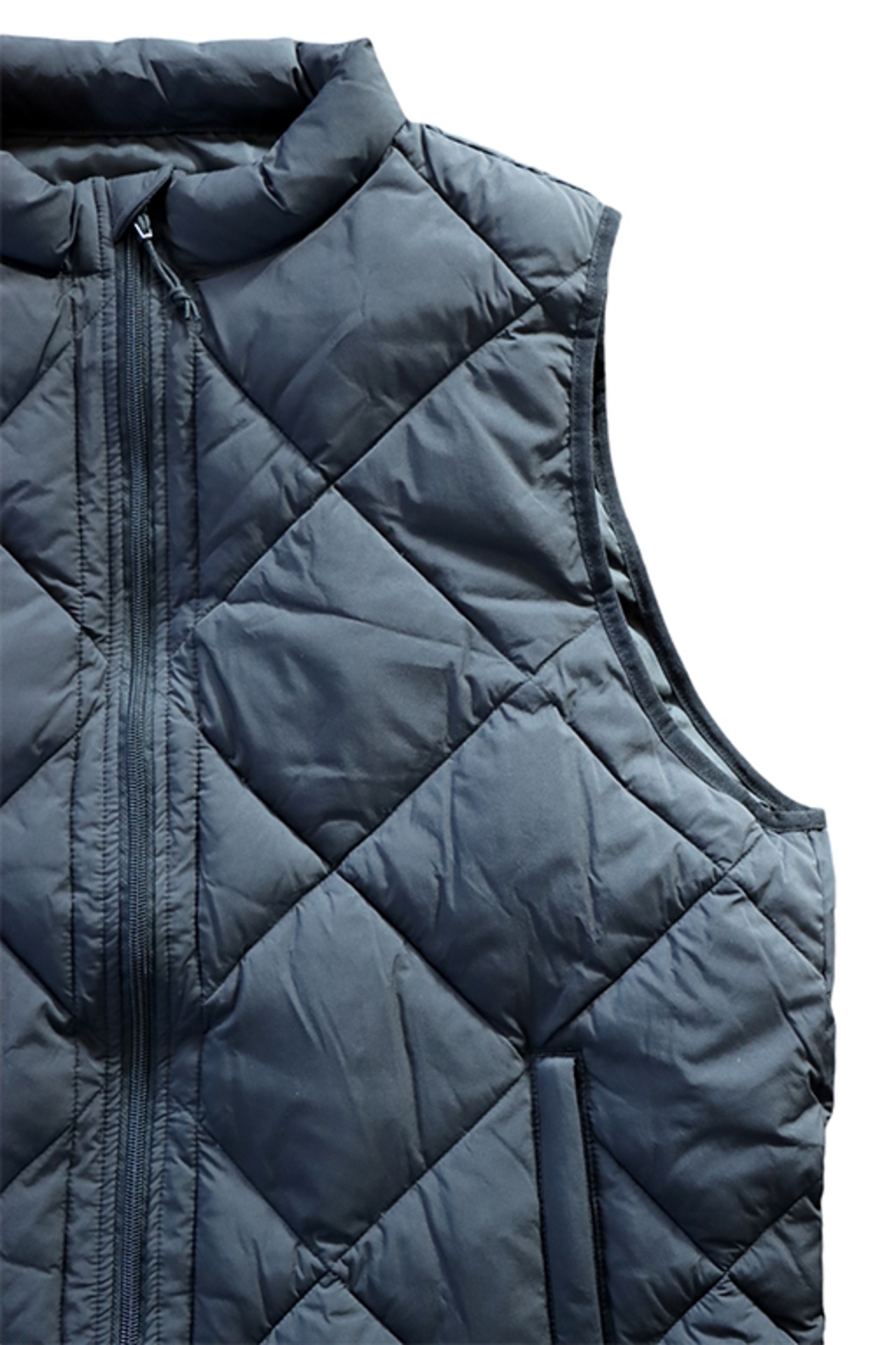 WAX(ワックス) "Puff Vest"(BLK)