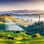 Hy+ Xperia10 VII ガラスフィルム SO-52F / SOG16 / A502SO / XQ-FE44 対応 液晶保護フィルム 強化ガラス 9H硬度 日本製ガラス W硬化製法 全面保護 全面吸着 飛散防止 指紋防止 ブラック