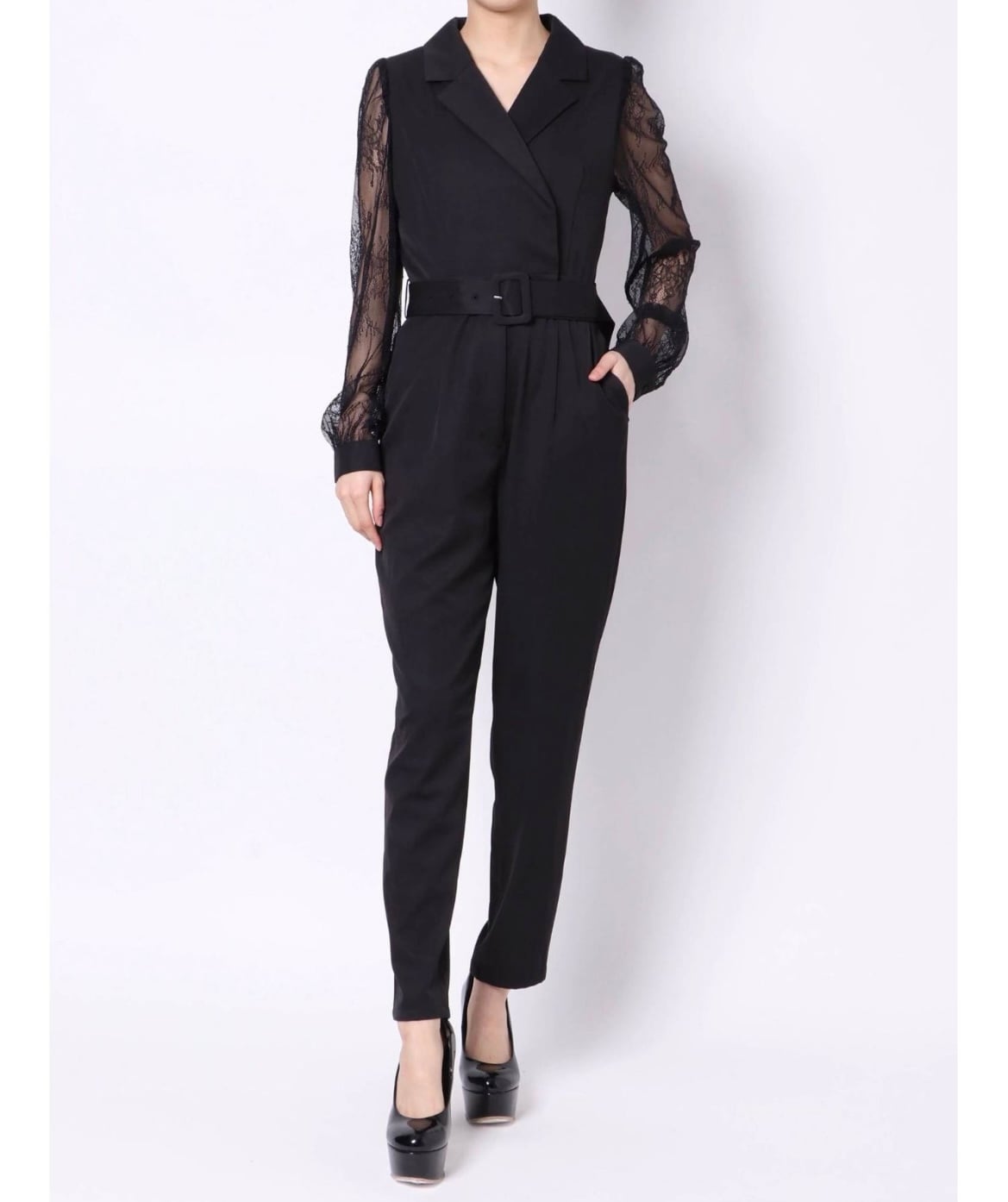 Jpressフォーマルスーツセット op12 RESEXXY 袖レースコンビネゾン フォーマルスーツ