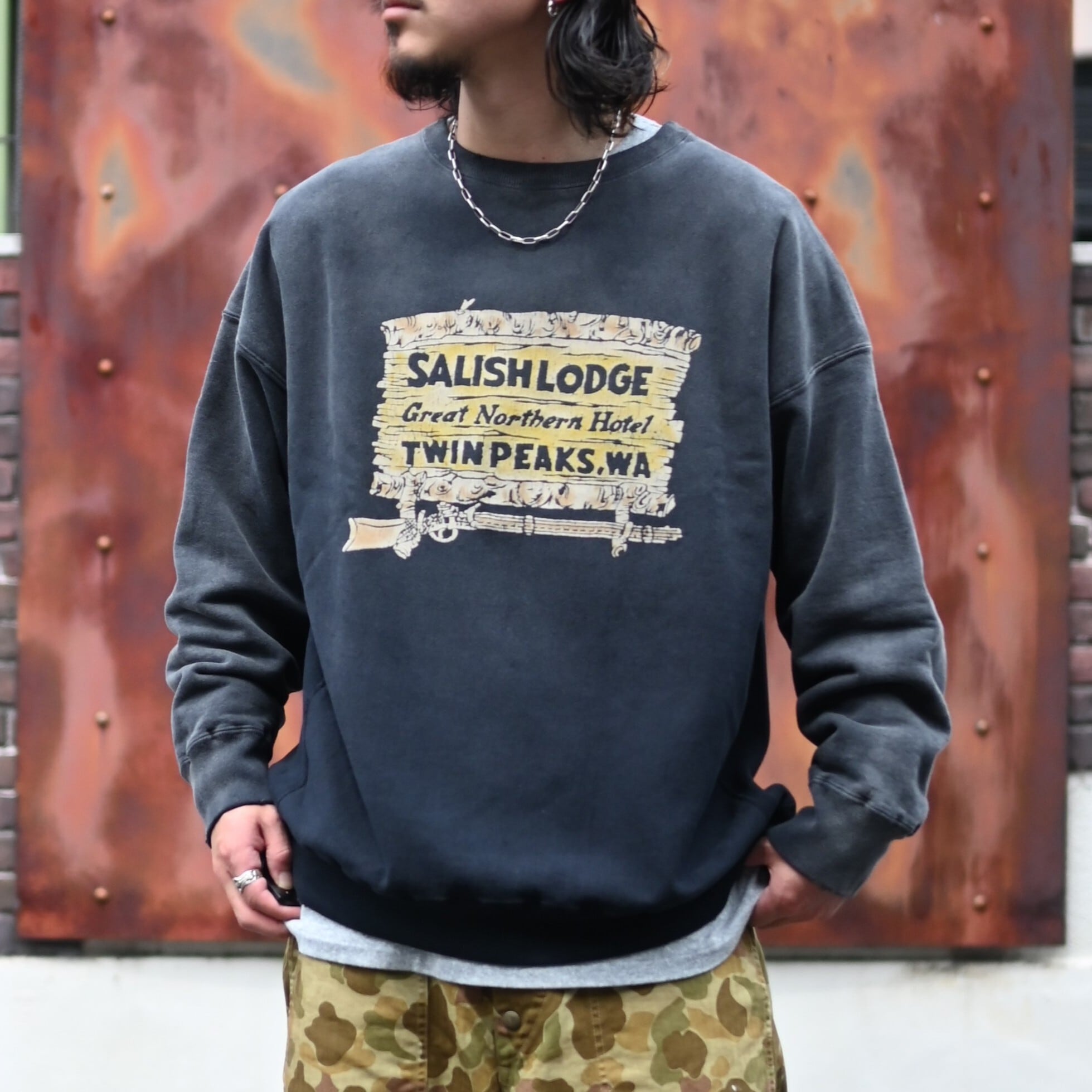 BOWWOW / SALISH LODGE SWEATSHIRT AGED | GANKO