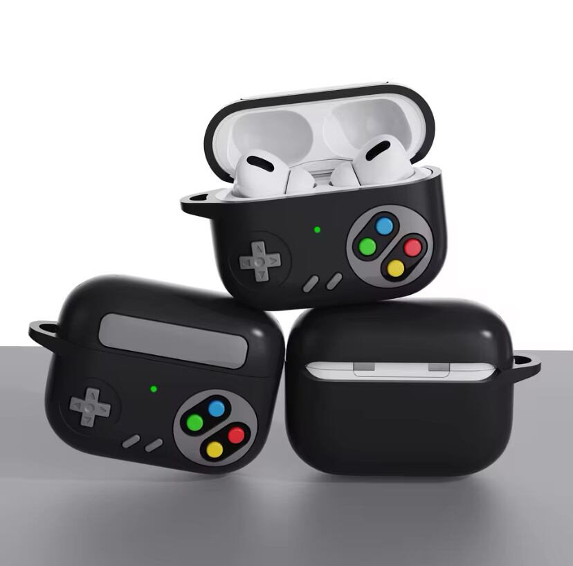 3DシリコンAirPods Proケース,耐衝撃ケース,クリエイティブゲーム,漫画