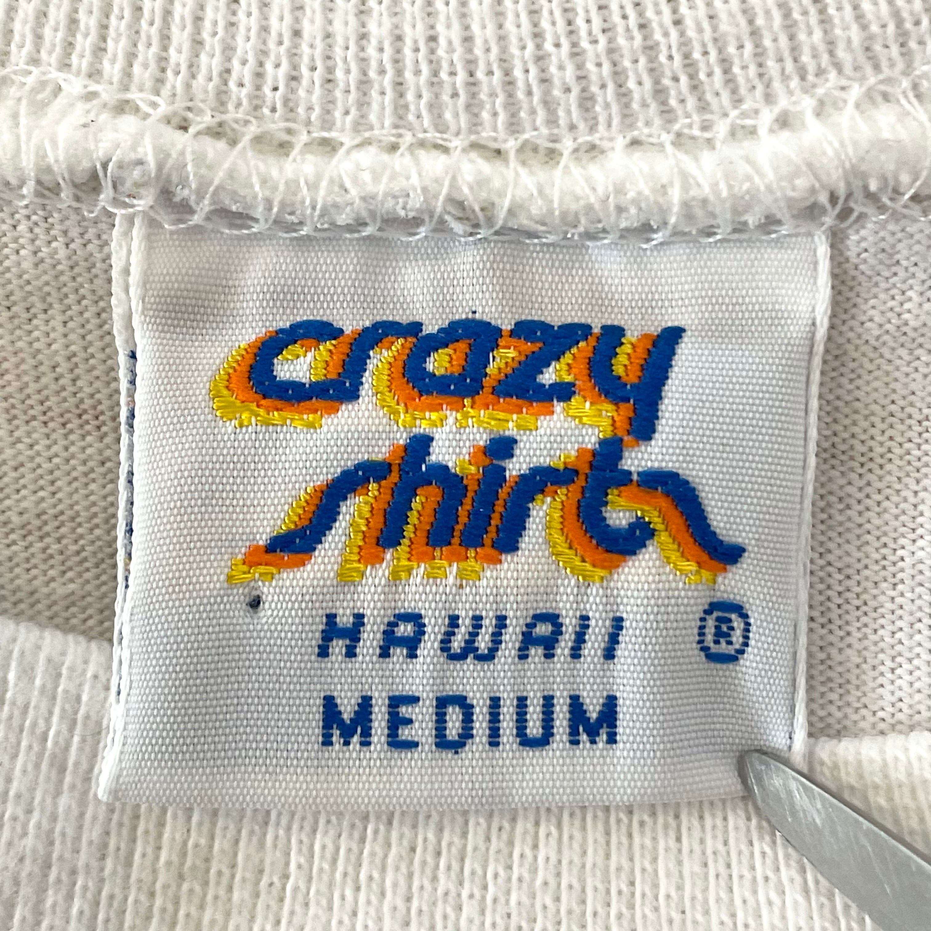 crazy shirts】90s USA製 Tシャツ 両面プリント シングルステッチ ...