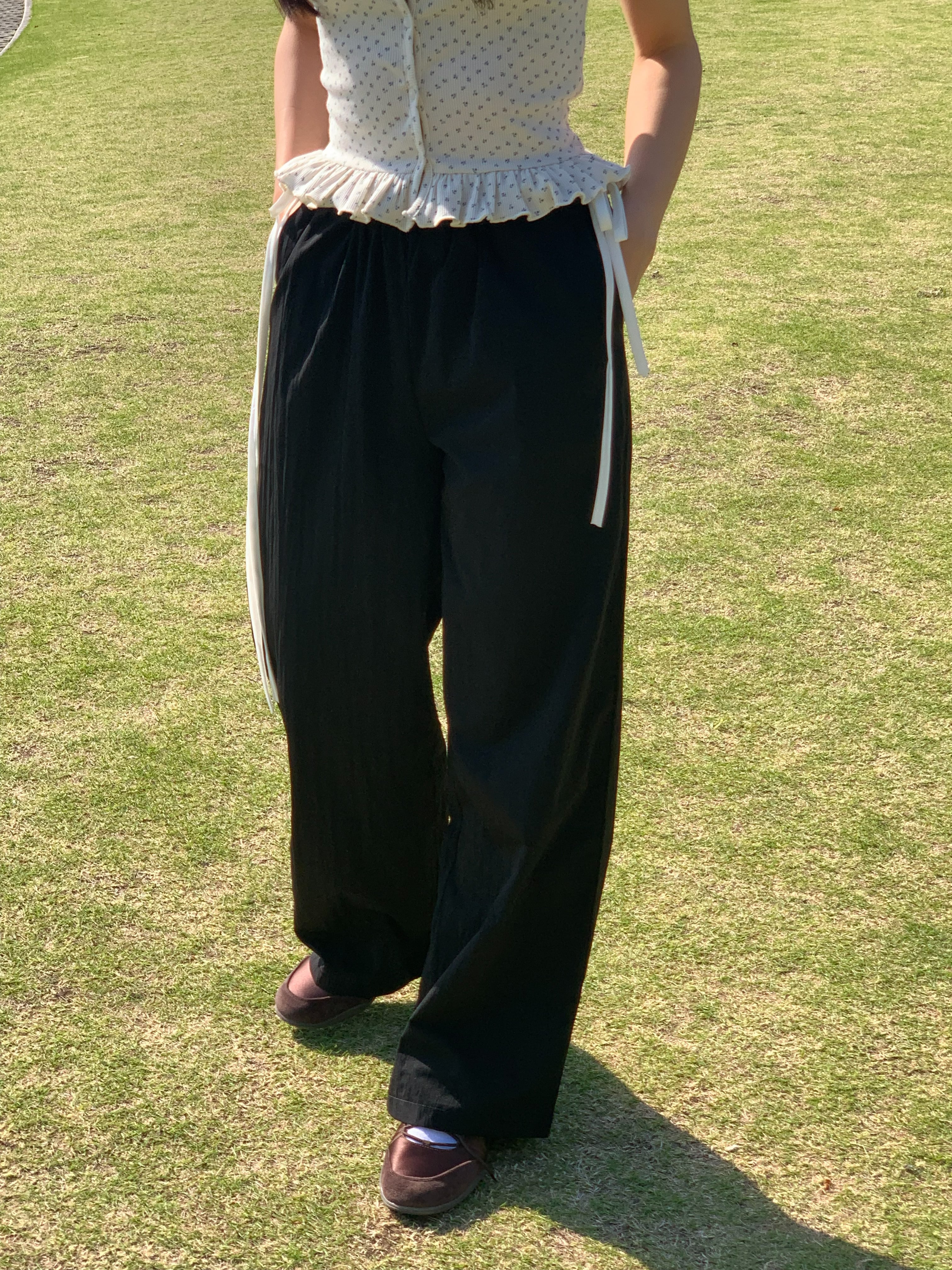 Bella Ribbon Pants | mineng マイング 公式通販サイト