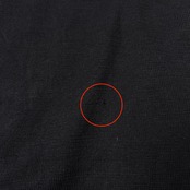 TSUMORI CHISATO ツモリチサト DRESS シルク100% ドット柄 ニット切替 ワンピース M/ブラック/ビンテージ