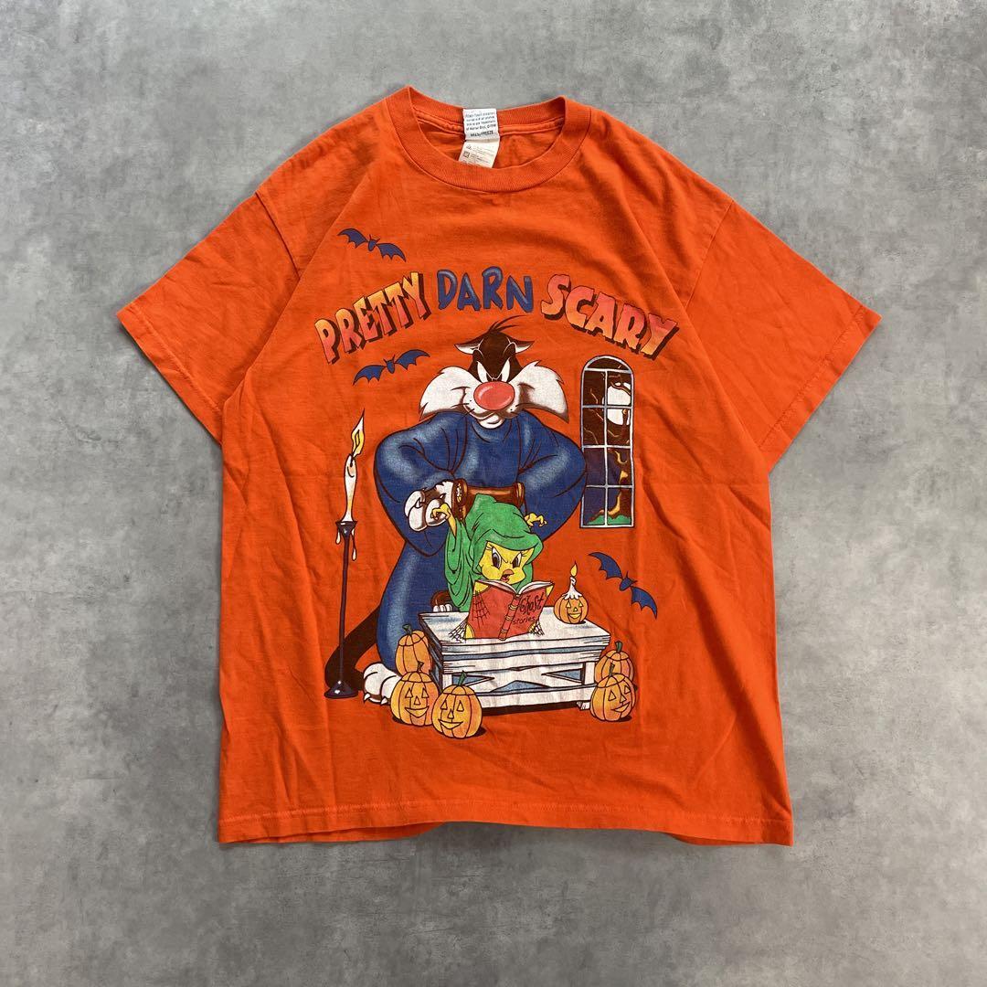 90s USA製 ルーニーテューンズ ハロウィンvintage T-shirts