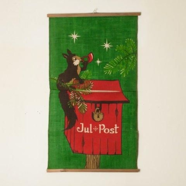 SWEDEN JUL POST TAPESTRY