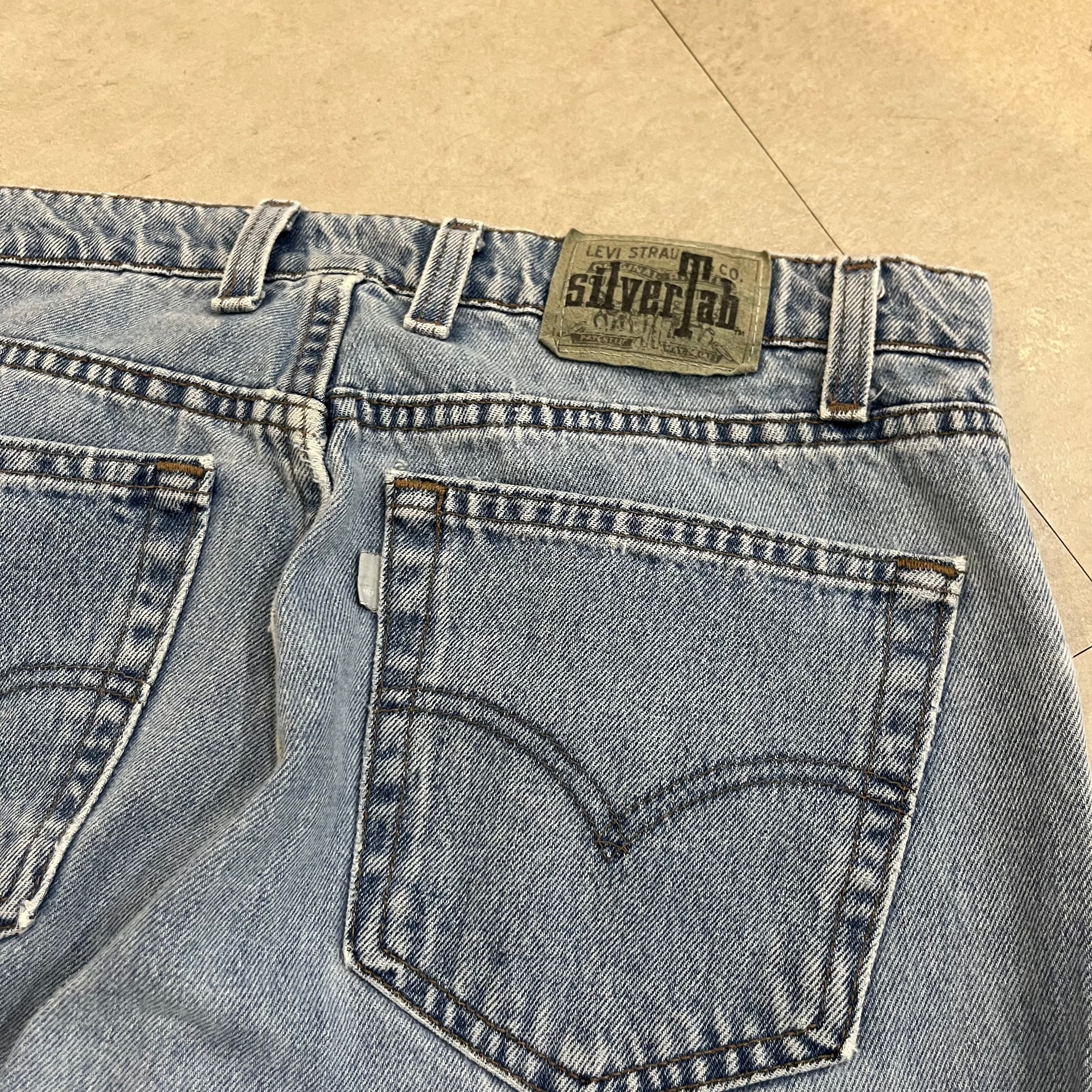 90年代 USA製 size:W34×L32【 Levi's silverTab 