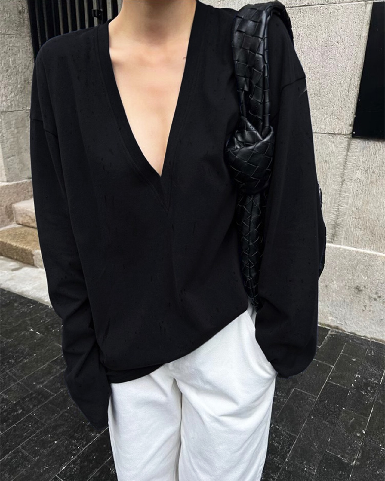 ディープVリラックスシャツ A0512 - 8