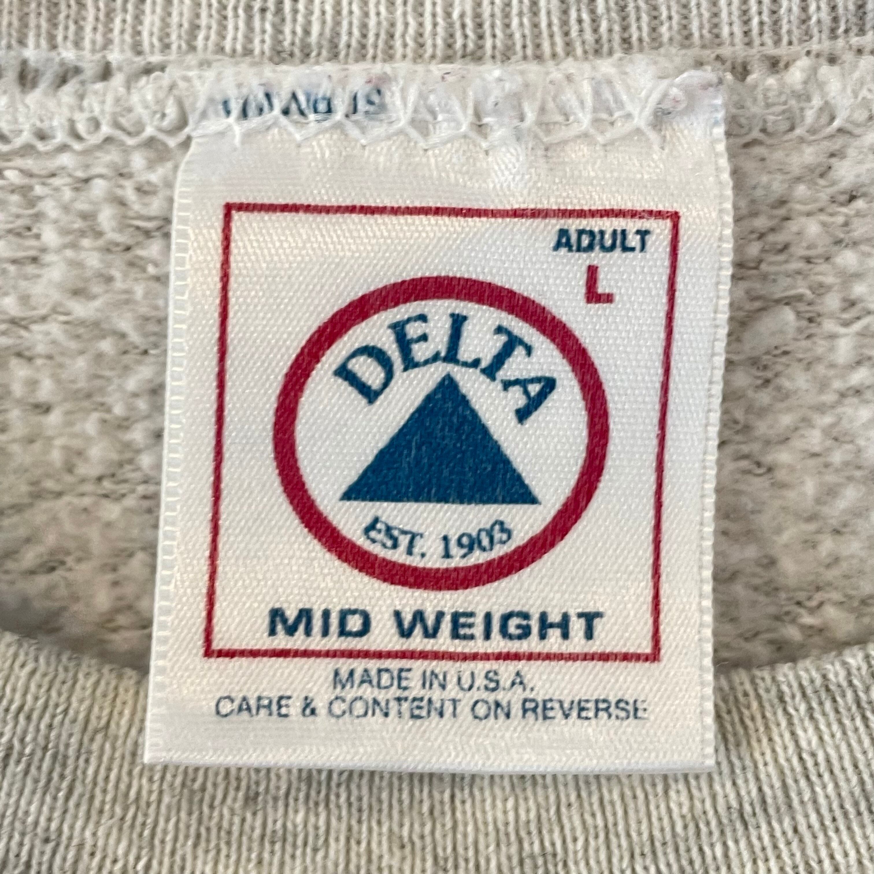 DELTA】80s 90s USA製 プリントスウェット トレーナー ベアー 熊 ...