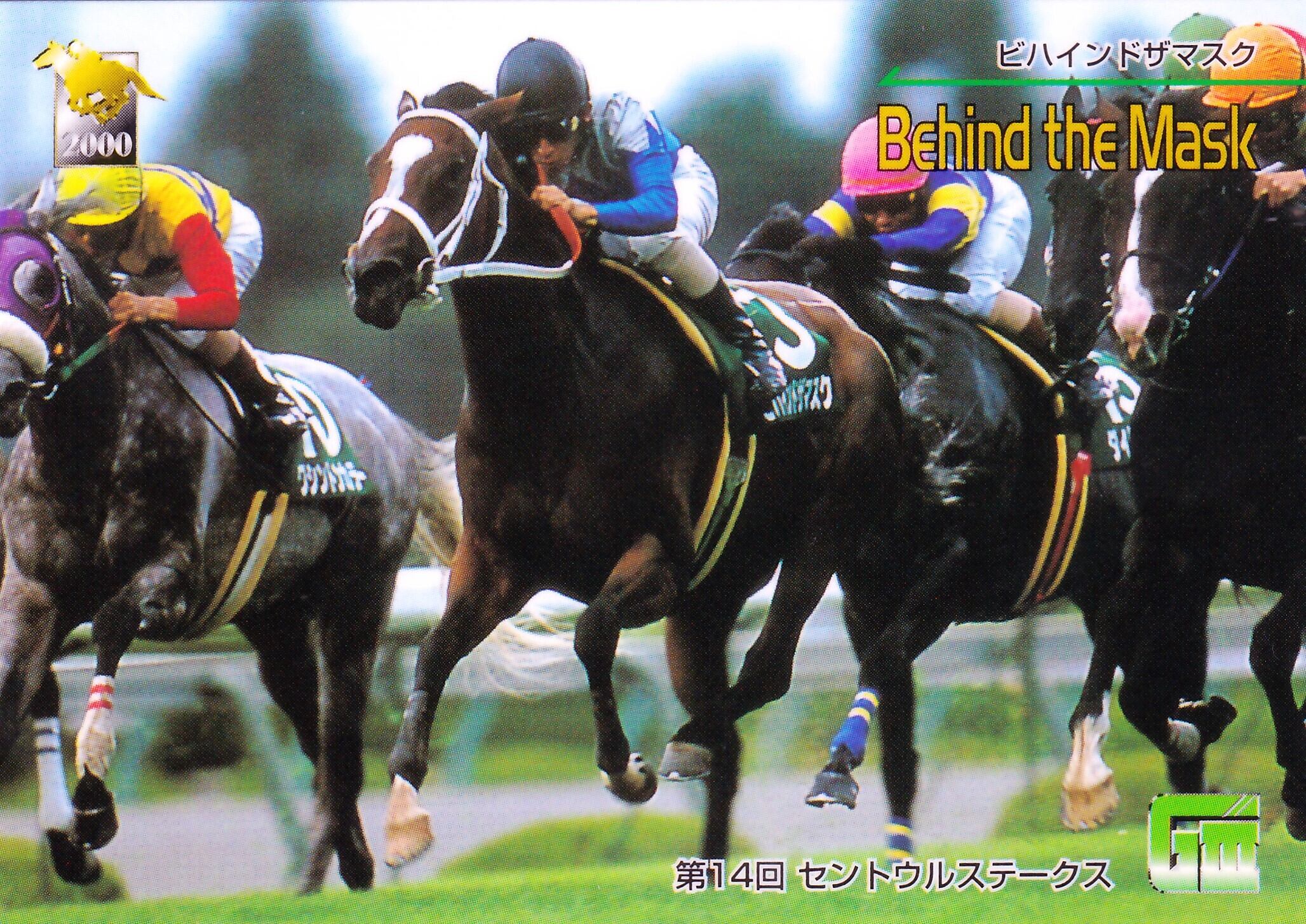 サラブレッドカード  ステイゴールド(2001ドバイシーマクラシック)※非売品 サッカーボーイ「サラブレッドカード 96年上半期版」M-11 | カード