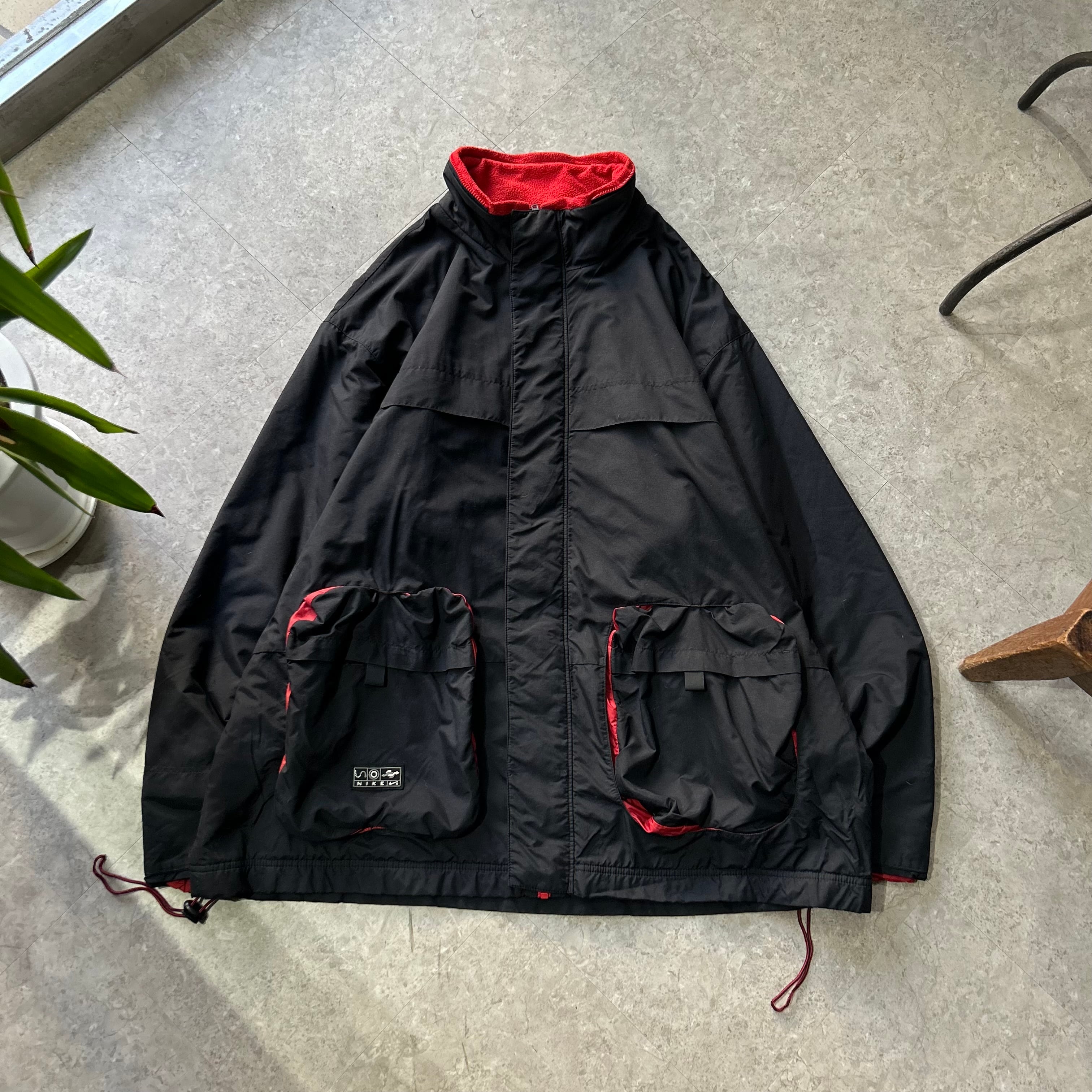 90s- vans ヴァンズ マウンテンパーカー/ナイロンジャケット M レッド