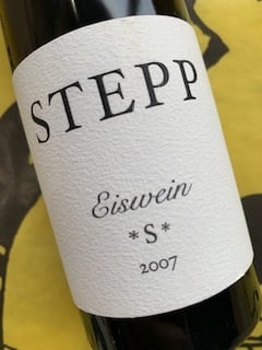 ステップ アイスワイン 2007 ゲルト・ステップ 白ワイン 375ml