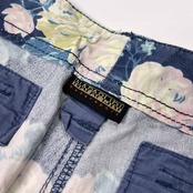 NAPAPIJRI ナパピリ 花柄 カーゴショーツ ハーフパンツ ショートパンツ サイズ 31 /ネイビー/メンズ