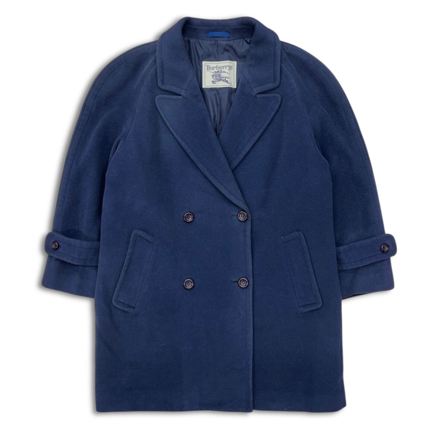宅配買取 BURBERRYSバーバリー コート Pコート ウール カシミヤ ノバ