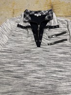 layered polo shirts