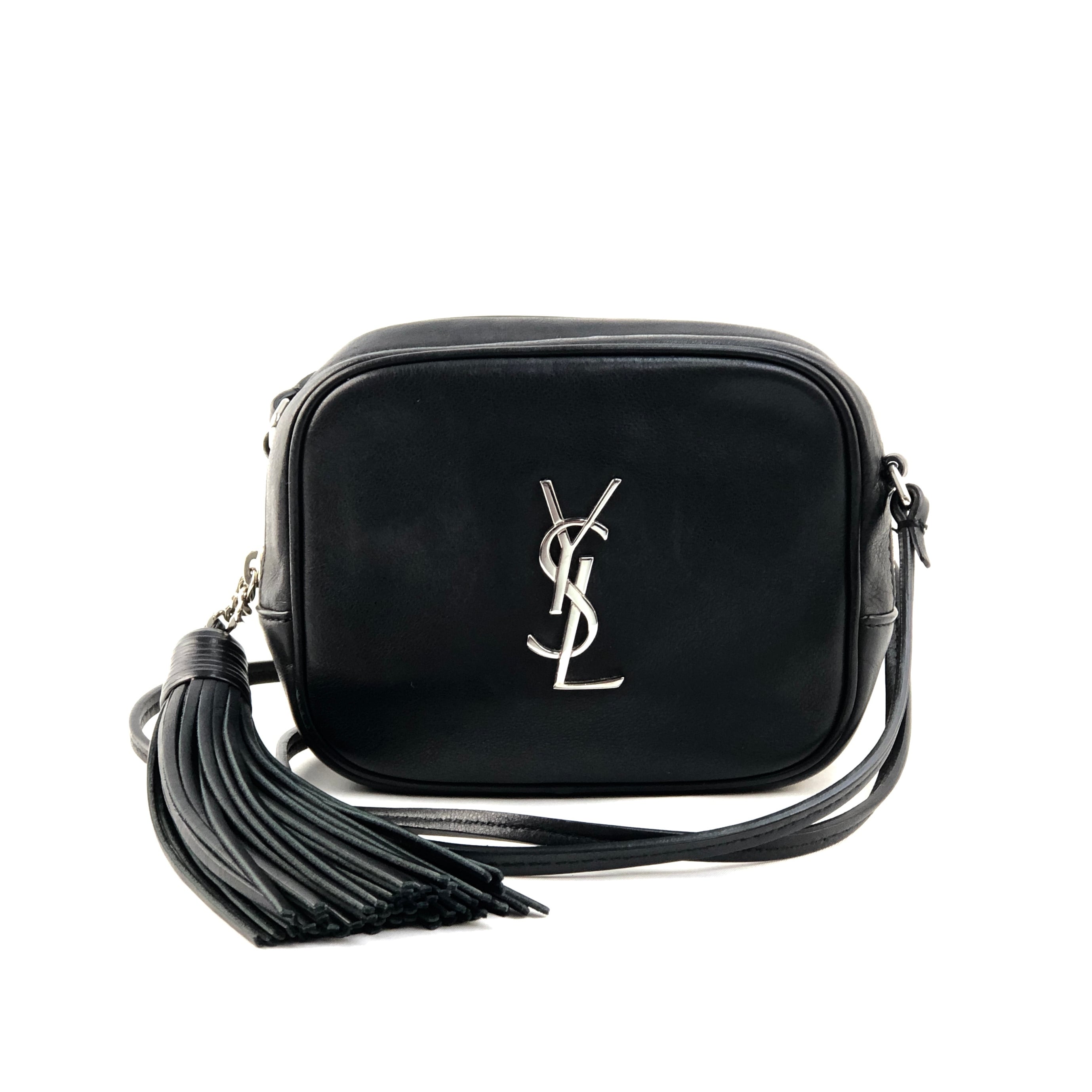 YVES SAINT LAURENT イヴサンローラン 本革セミショルダーバッグ