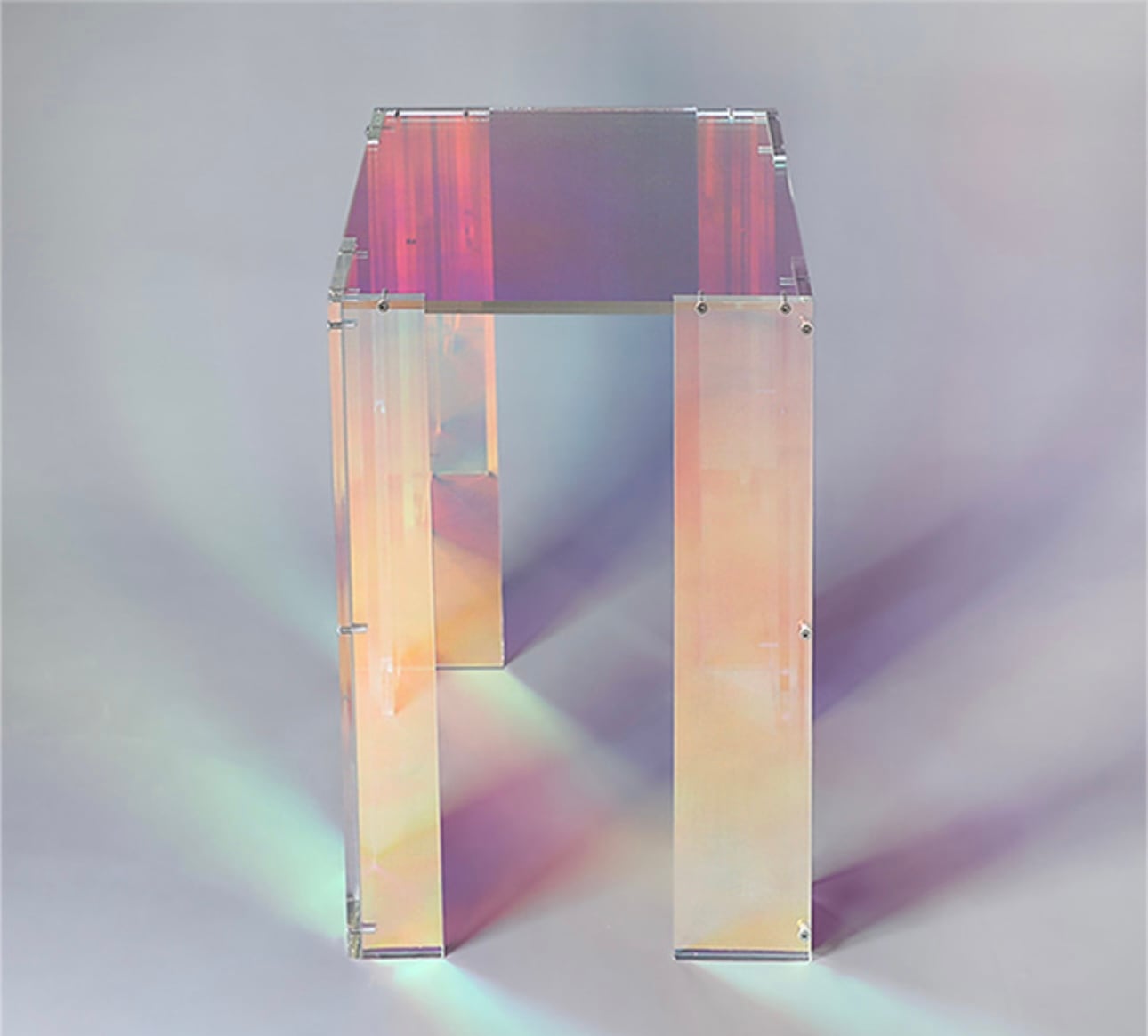square hologram side table / スクエア ホログラム サイドテーブル