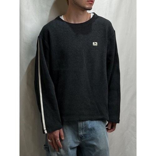 The Black Dog　プルオーバー　エルボーパッチ　コットンニット　XL