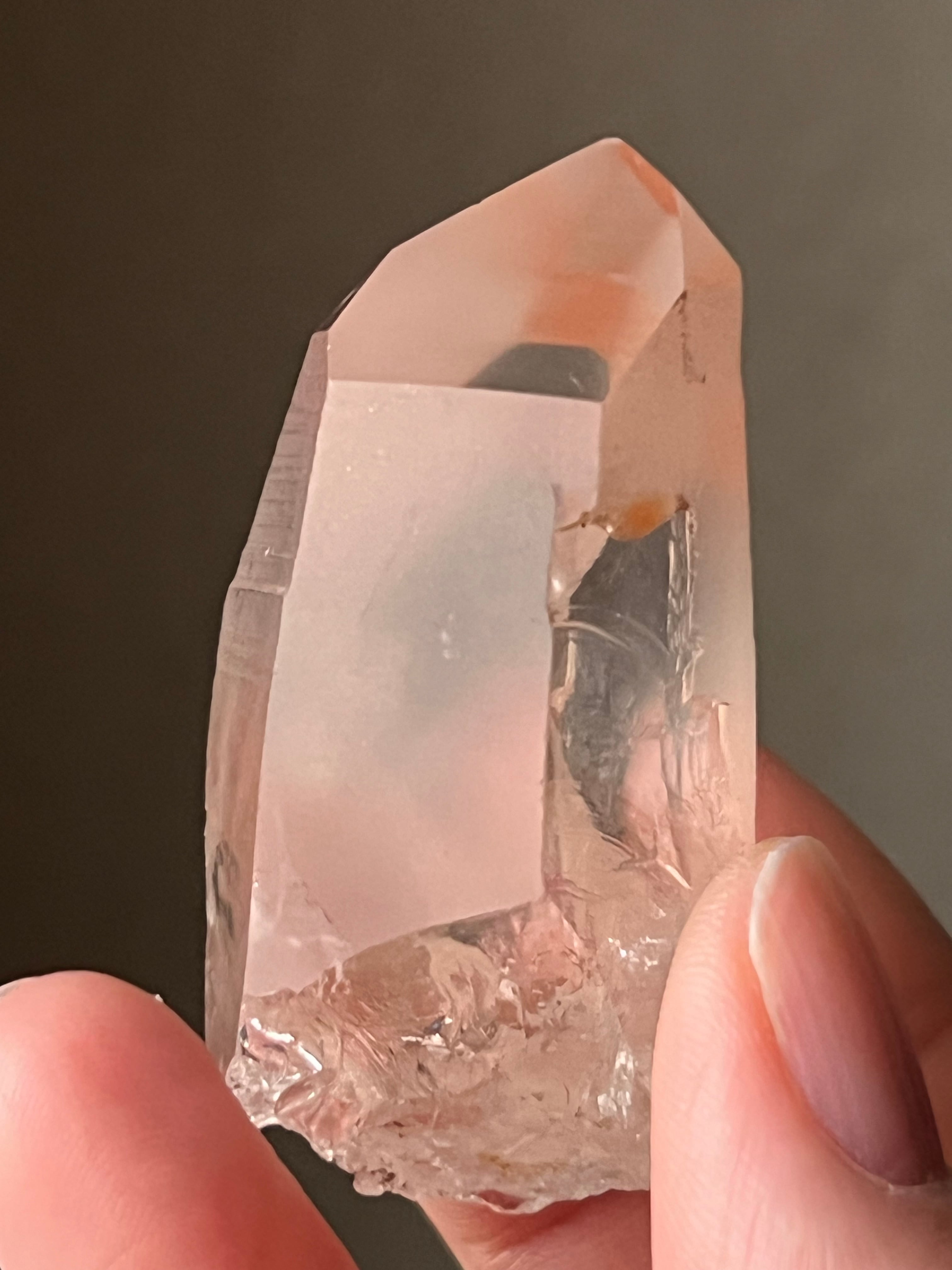 レムリアのソード】レコードキーパー、レシーバー【超透明】ピンク