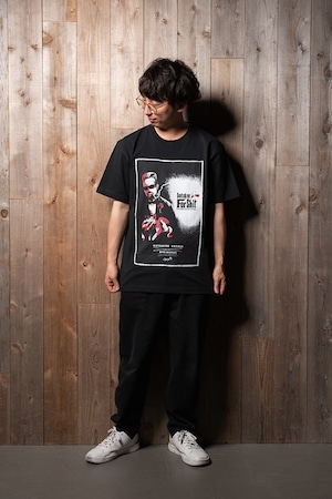 [Black] Collaborative T-shirt by Katsuhiro Harada and jbstyle.