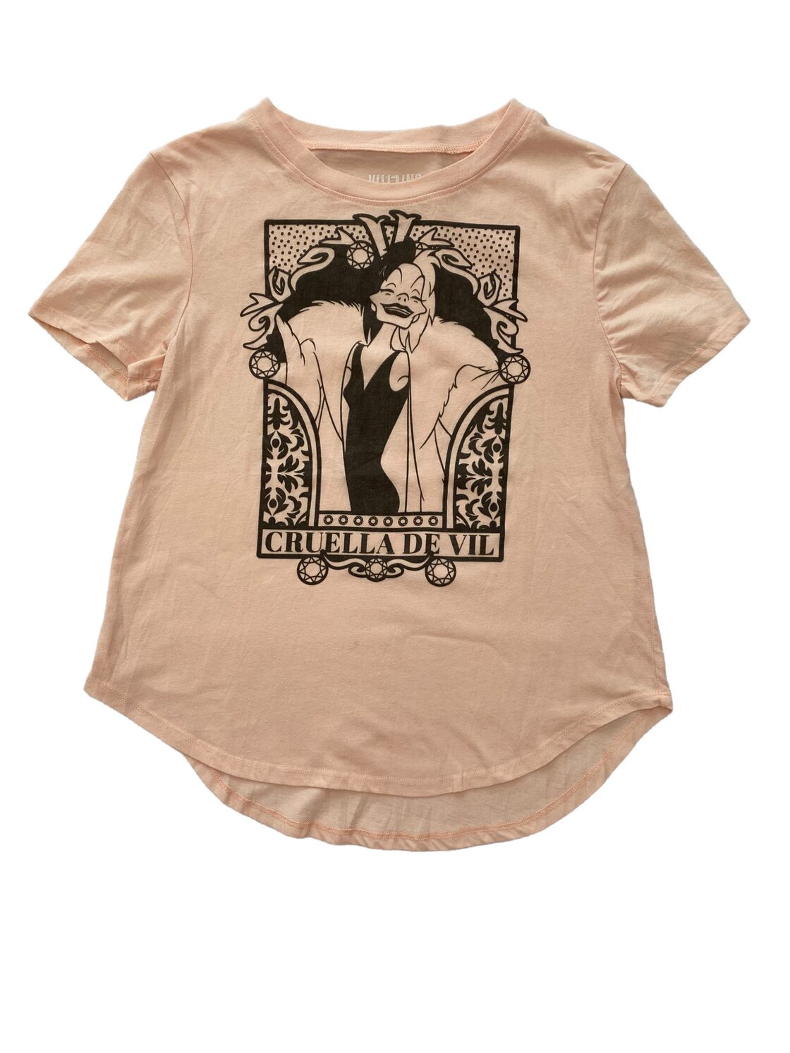 レディースM 】101匹わんちゃん クルエラ 半袖 Tシャツ US古着 