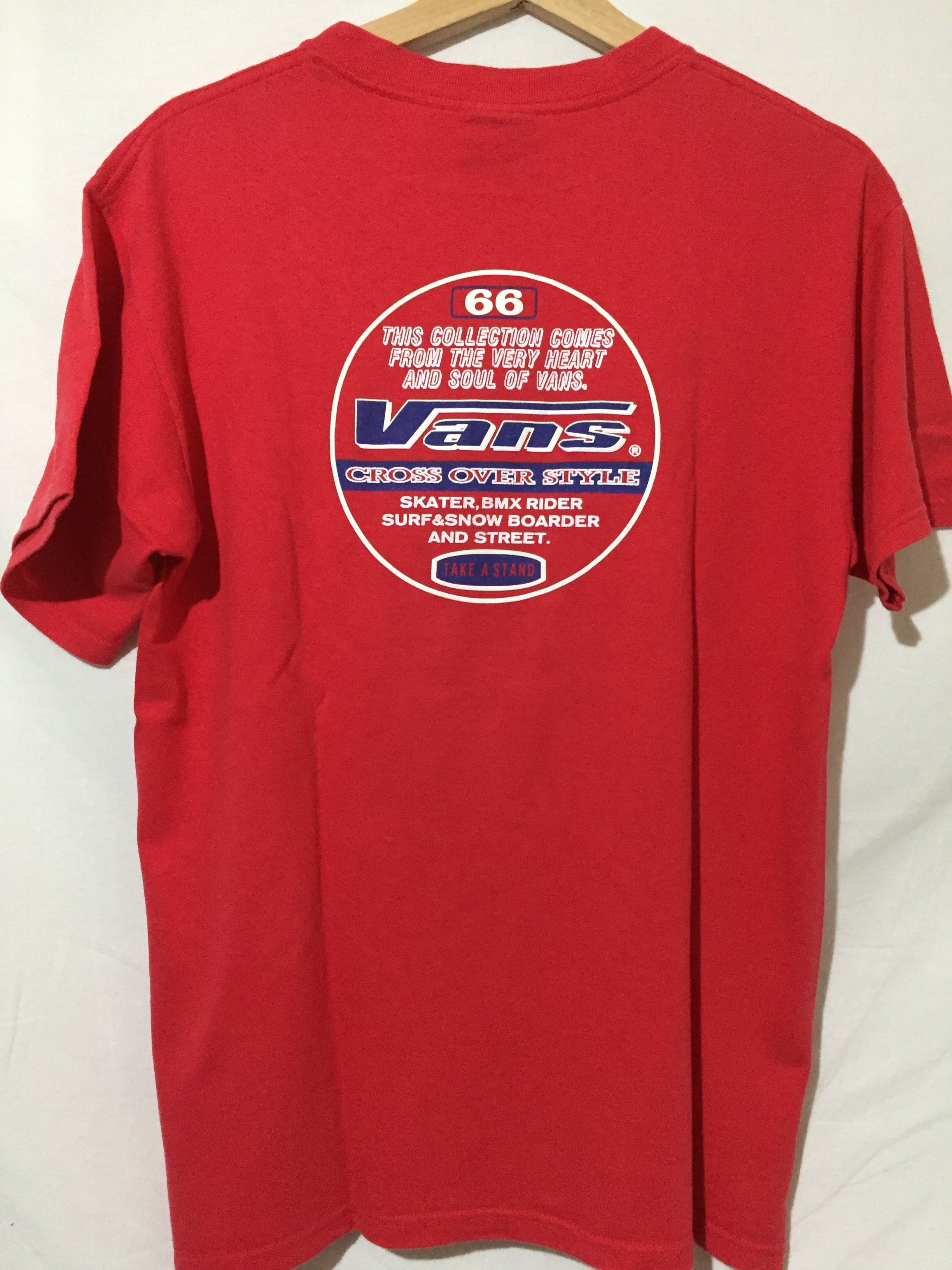 90's vans Tshirt 古着 us古着 アメカジ Tシャツ バンズ 90年代