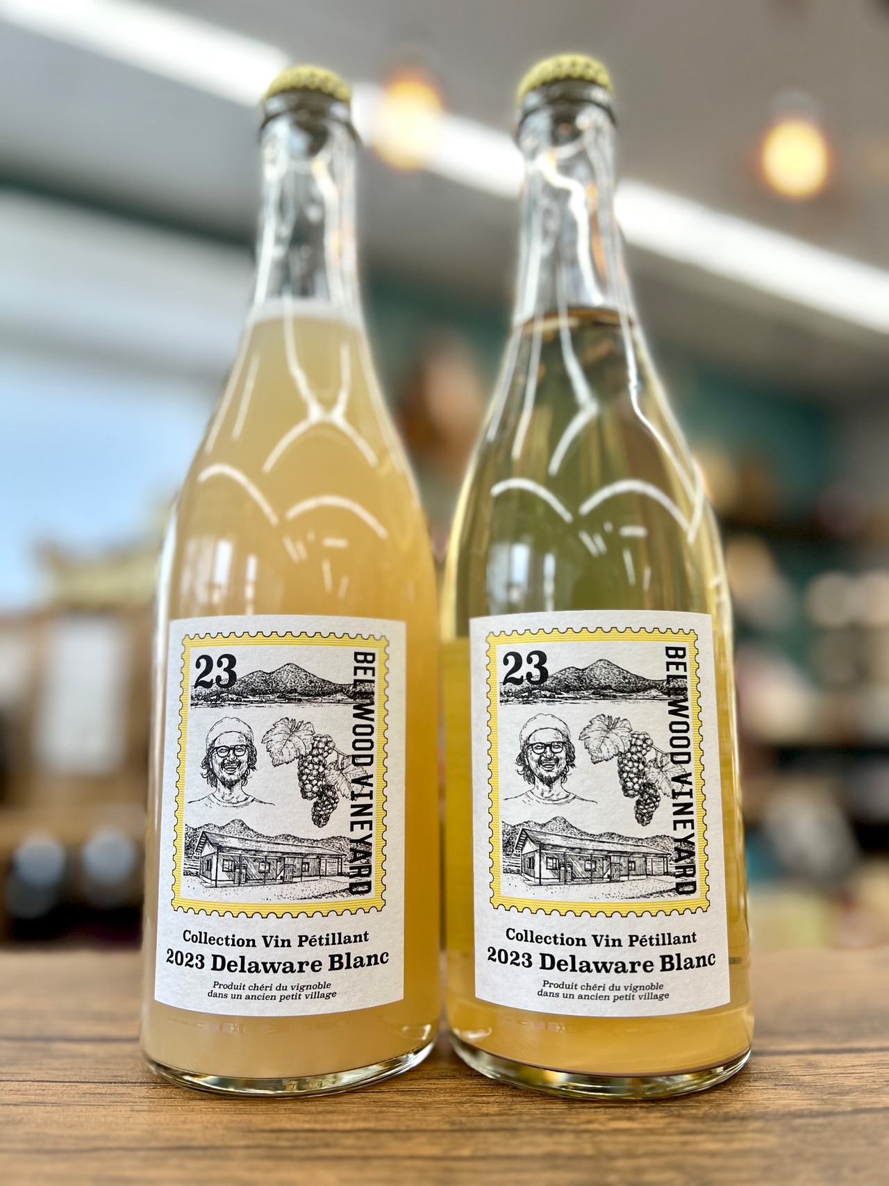 ベルウッドヴィンヤード　(山形県上山市)  Collection Vin Petillant デラウェア ブラン　２０２３　　750ml