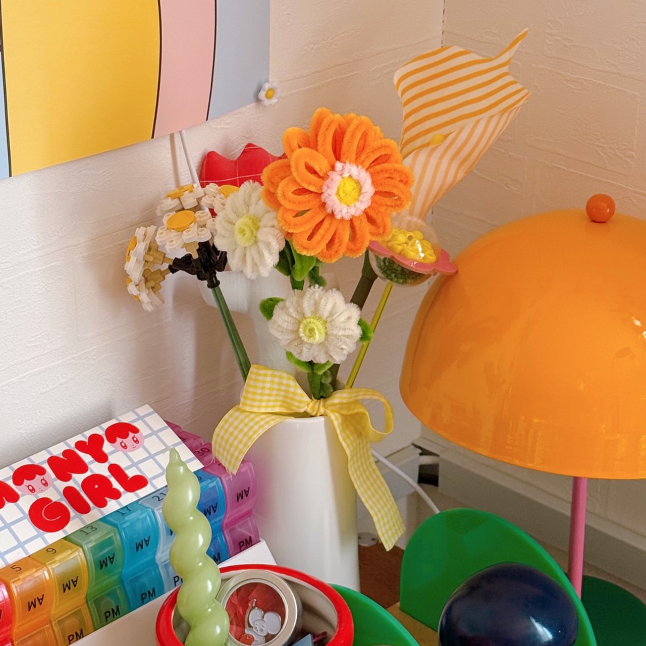 osoroi bouquet series よこやま まいさんデザイン2pieces【お揃いシリーズ】| fuwafuwa flower - 1