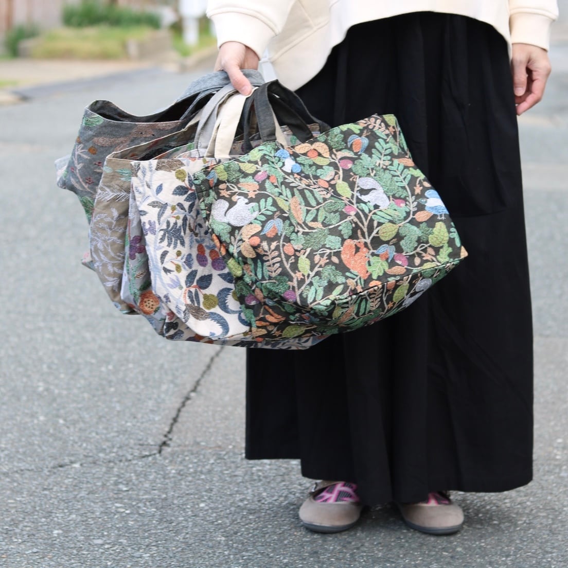 松尾ミユキ ボート＆トート プランツ | Zakka so-la