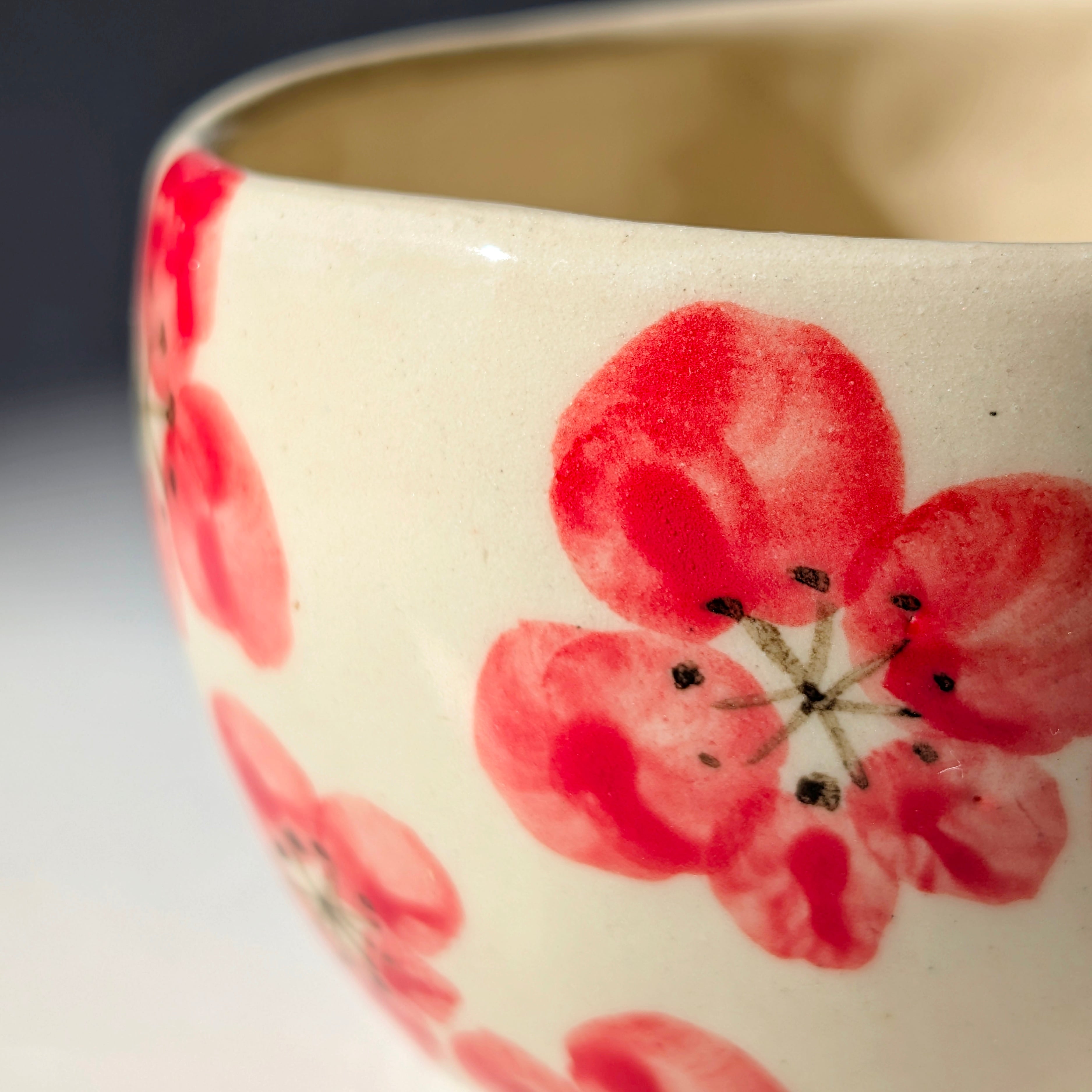 コーヒーカップ 梅 手びねり A | しののめラボ
