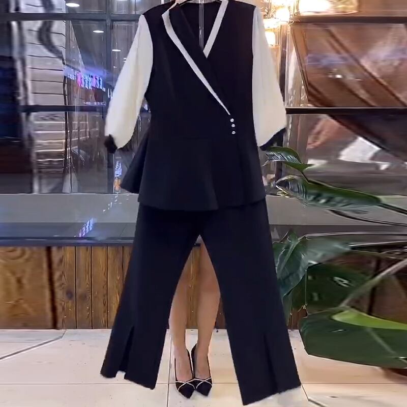 オータム薄手 大きめサイズ 秋物 ミックスインファッション66826149466