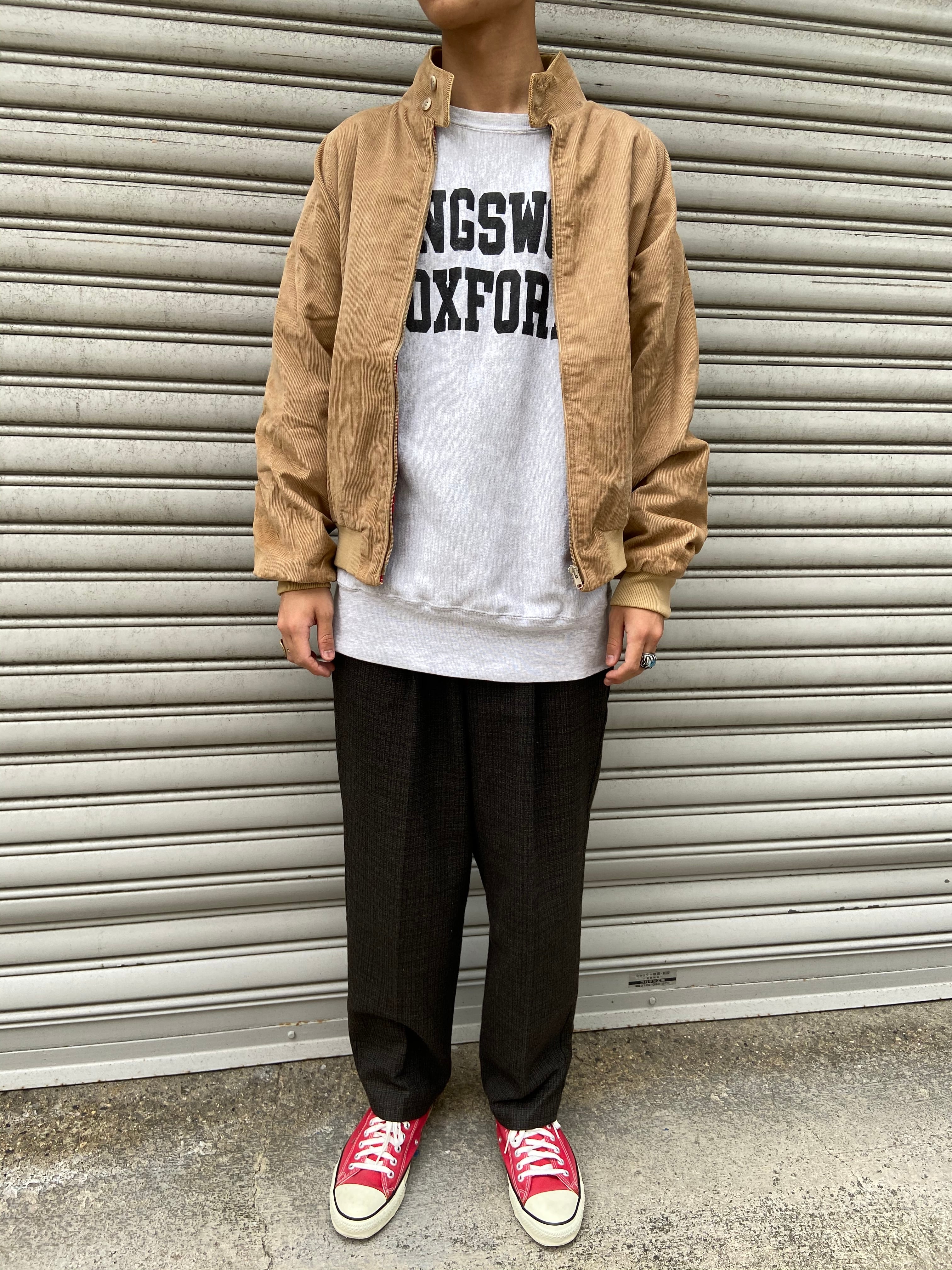 STUSSY×BARACUTAスウィングトップ ジャケット ブルー