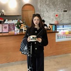 Cropped Black Wool Jacket