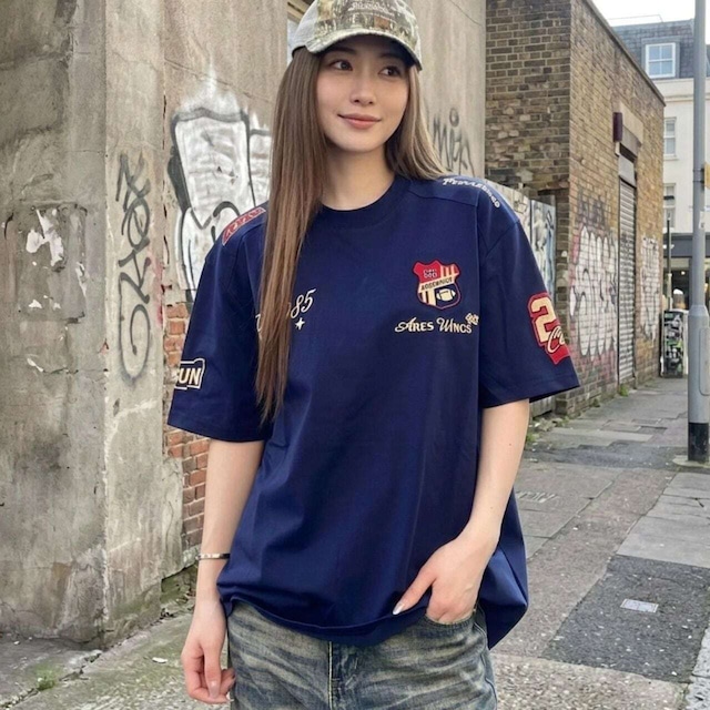 ラフなのに手抜き感なし大人カラーTシャツセット R02274