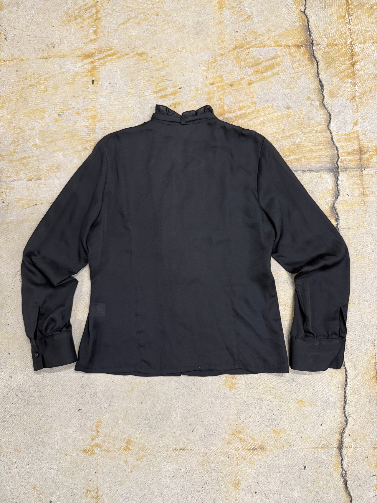 frill sheer shirts